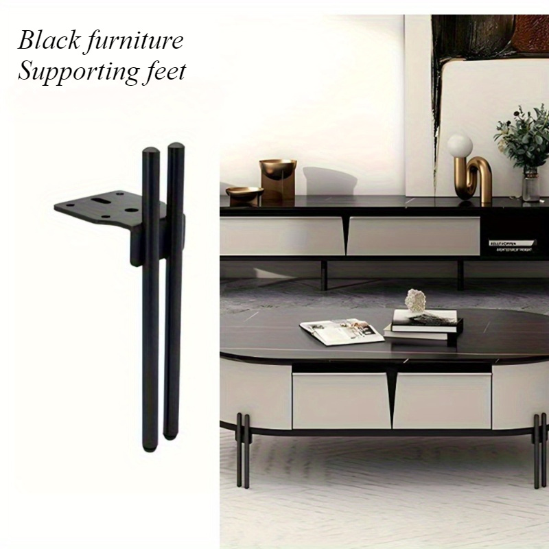 Home Hardware Bathroom Cabinets - 4 Pezzi Gambe Regolabili in Metallo