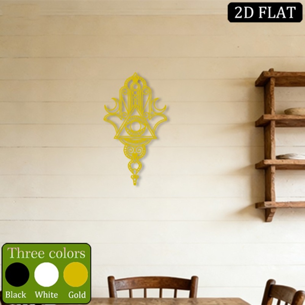 Home & Bathroom Building Products Pte Ltd Photos - CIFBUY Arte da Parete in Metallo,