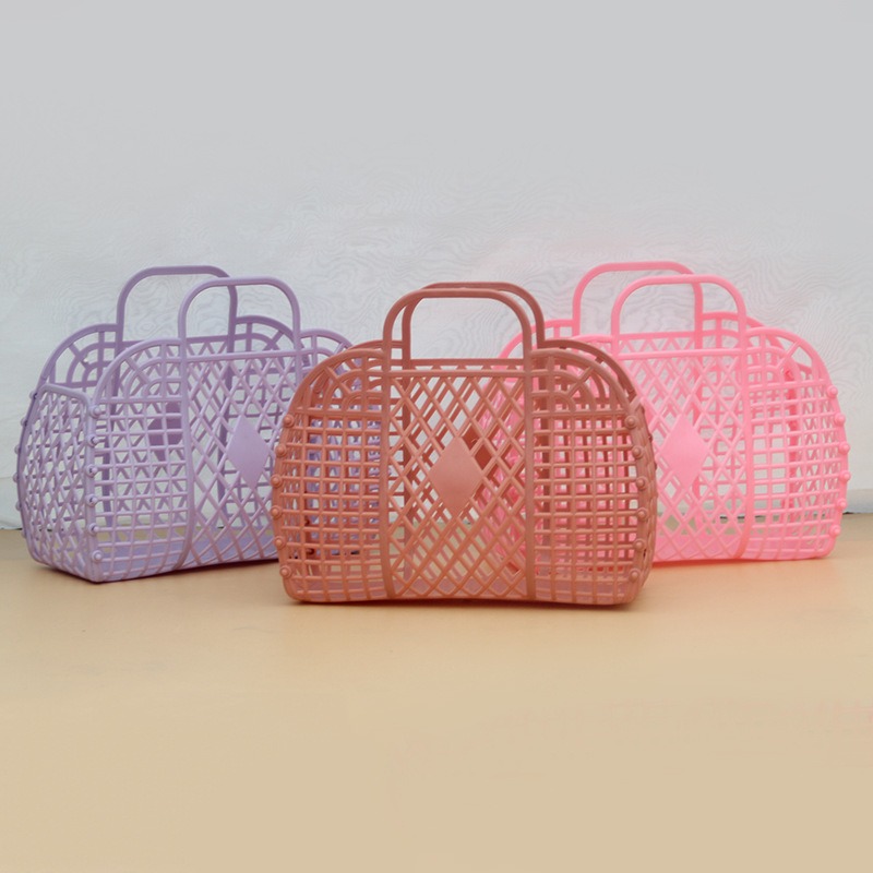 Home In Bathroom - Cesto doccia staccabile in plastica, borsa