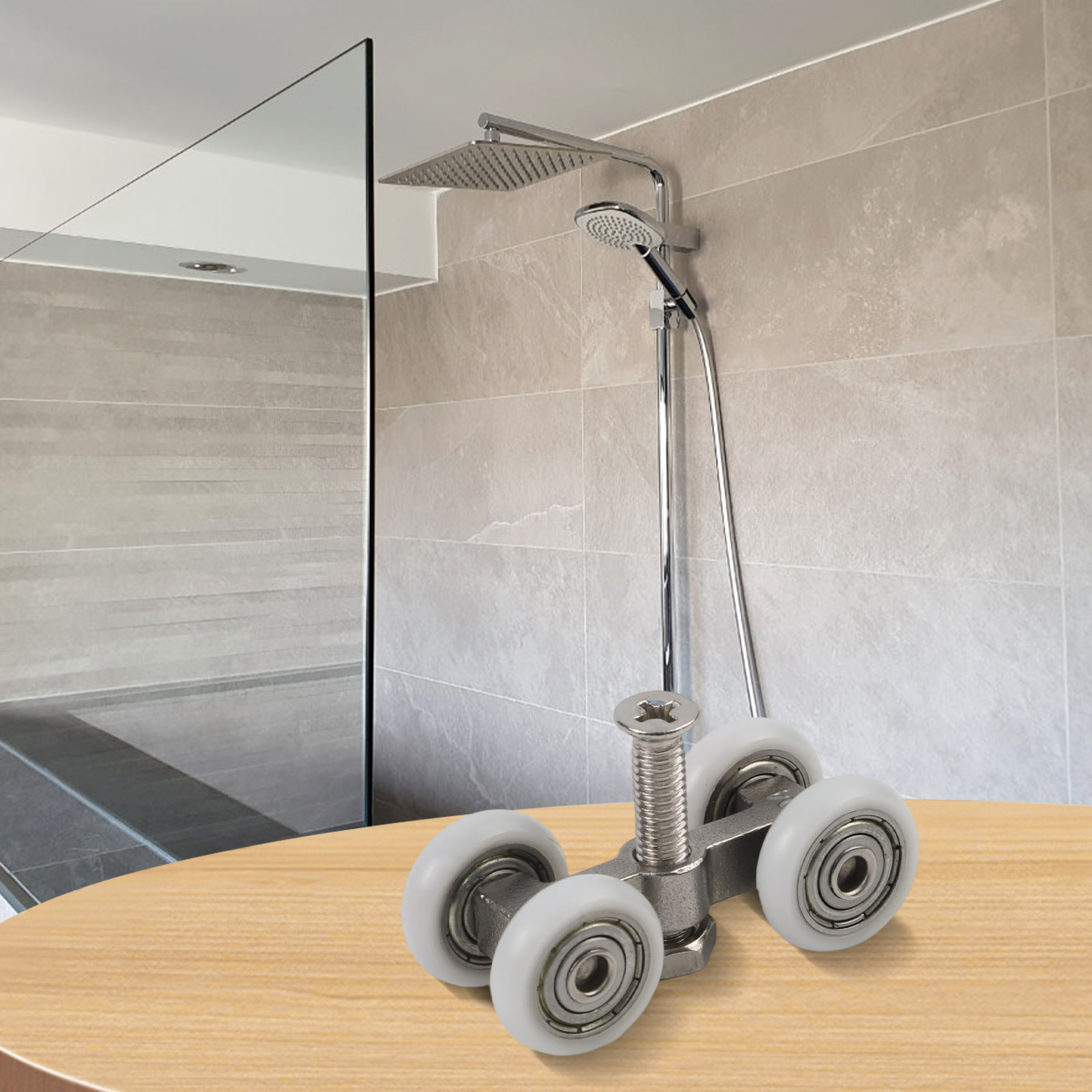 Home Hardware Bathroom Cabinets - Rullo per Porta Scorrevole, Ruote Sospese