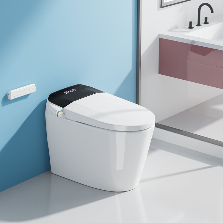 Home In Bathroom - WC Intelligente con Sensore di Scarico