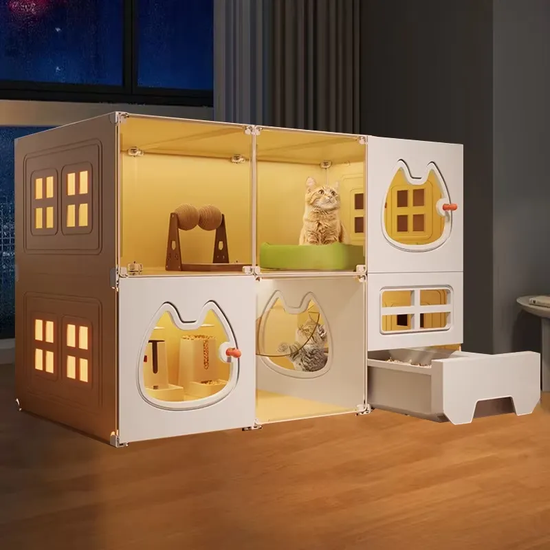Home One Bathroom Accessories - Villa per Gatti in Plastica con