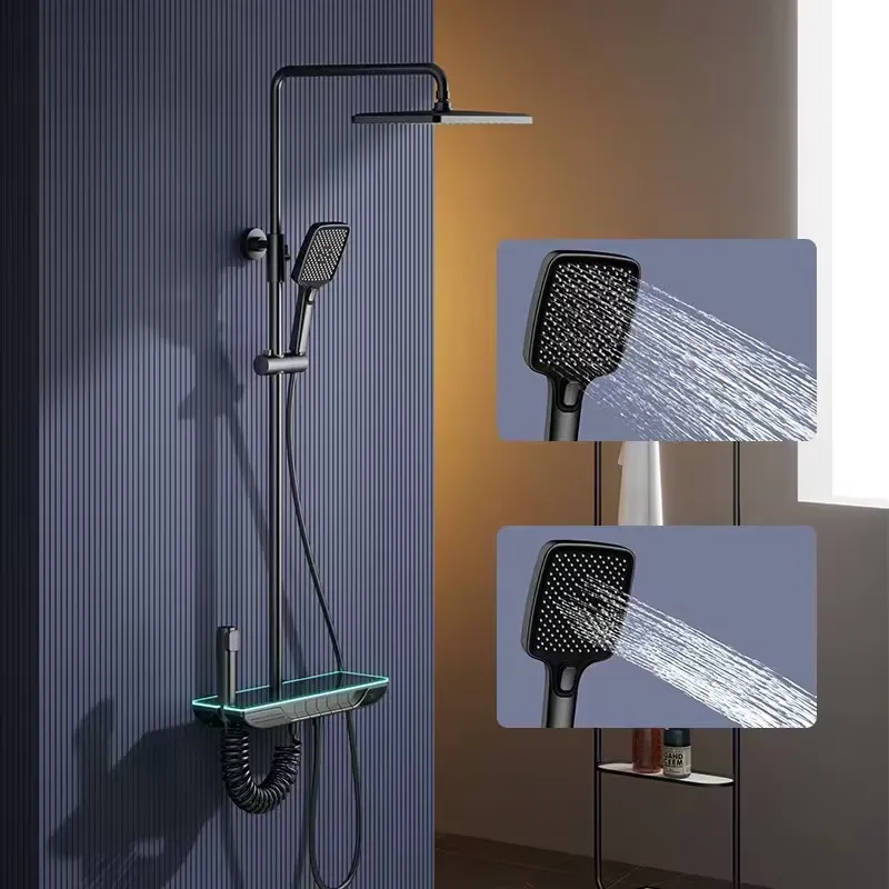 Home In Bathroom - Set Doccia Termostatico Digitale Intelligente in