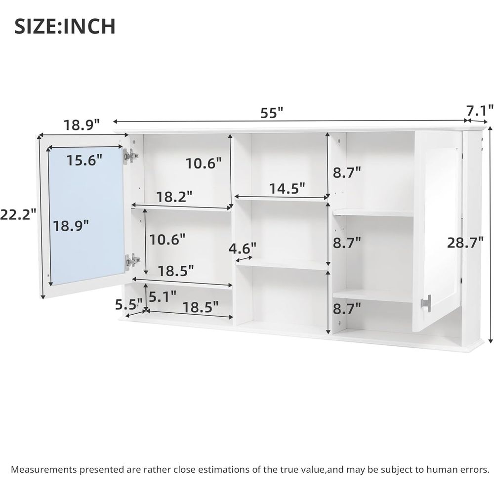 Armadietto da Bagno con Specch - Bathroom Cabinet Mirror recensione e prezzo