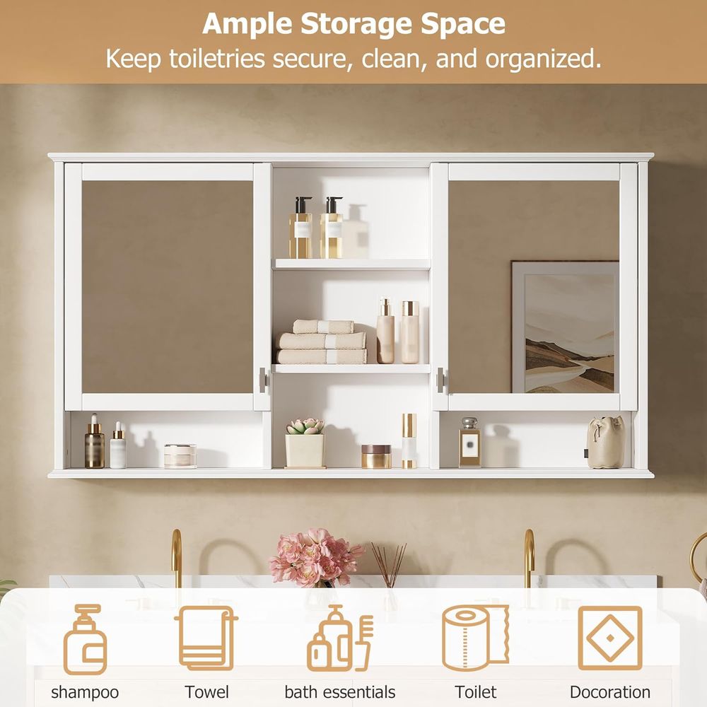 Armadietto da Bagno con Specch - Bathroom Cabinet Mirror recensione e prezzo
