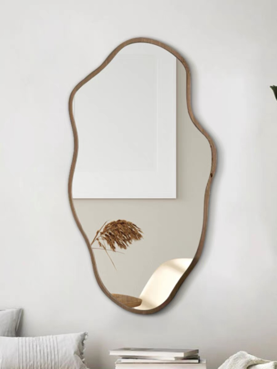 Specchio da parete in legno as - Home Bathroom Mirror recensione e prezzo