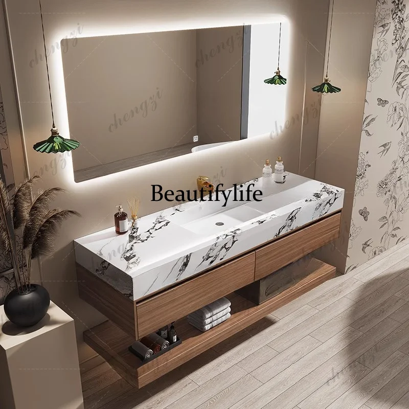 Mobile bagno in legno M02 con  - Home Bathroom Vanity Combo recensione e prezzo