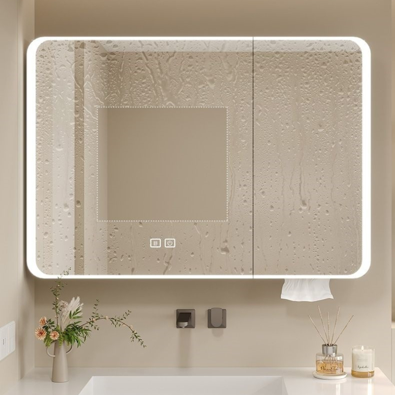 Specchio da Bagno LED con Arma - Bathroom Cabinet Mirror recensione e prezzo