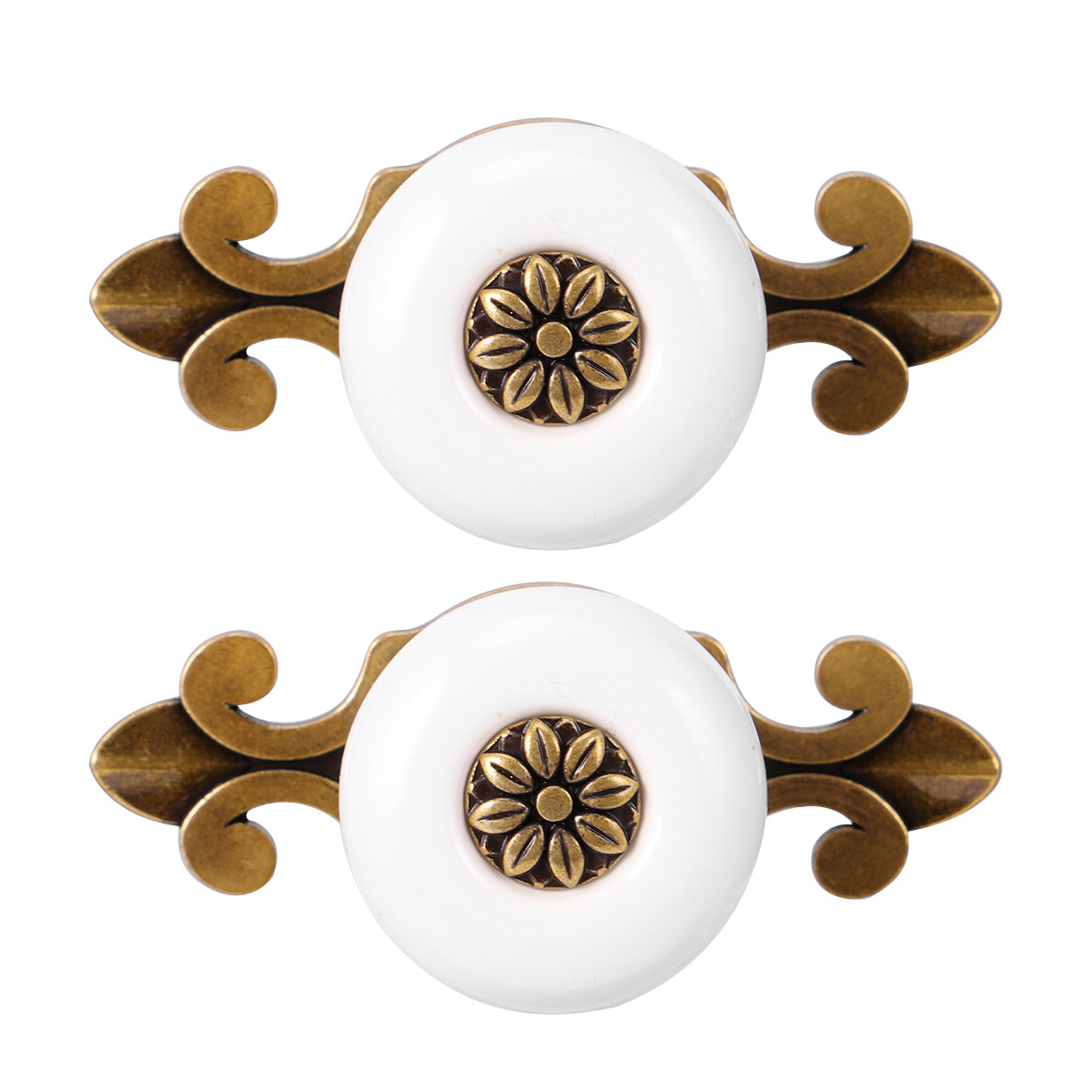 2 Pezzi di Eleganti Pomelli in - Home Hardware Bathroom Cabinets recensione e prezzo