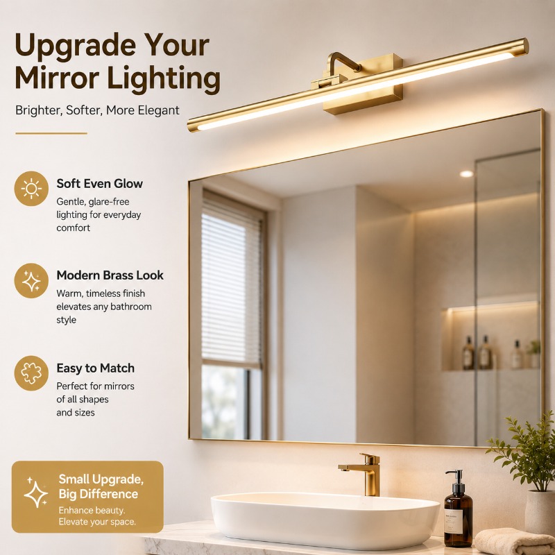 Lampada da parete vintage a LE - Home Bathroom Mirror recensione e prezzo