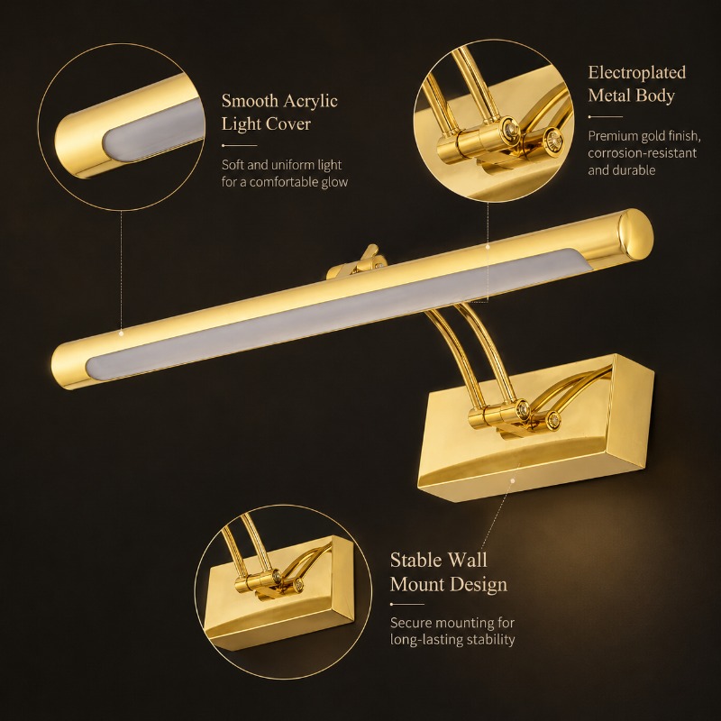 Lampada da parete vintage a LE - Home Bathroom Mirror recensione e prezzo