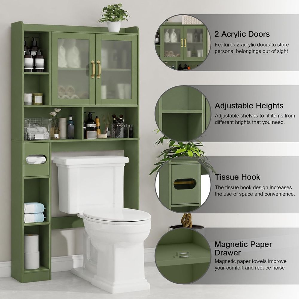 Mobiletto Salvaspazio in Acril - Home In Bathroom recensione e prezzo