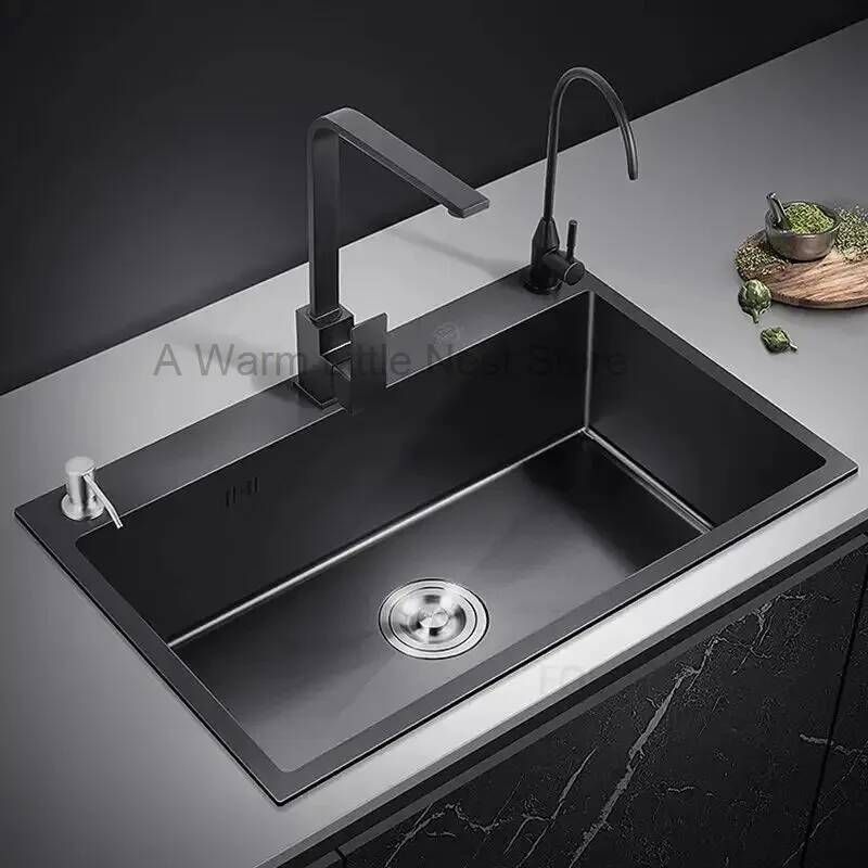 Lavelli da Cucina Neri Nano, L - Home One Bathroom Accessories recensione e prezzo